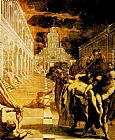 Jacopo Robusti Tintoretto Famous Paintings - The Stealing of the dead body of St Mark